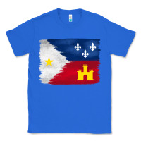 True Royal louisiana flag background Classic Tee - BarkalooDesign