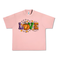 Salmon Halloween Love Urban Heavy Tee - Artiststas