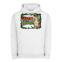 Pigment Lunar Rock merry and bright shiba inu Urban Hoodie - RanaPortraitStore