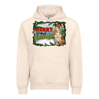 Sandshell merry and bright shiba inu Urban Hoodie - RanaPortraitStore