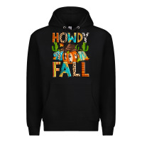 Black howdy fall Premium Hoodie - Zillion Design Studio