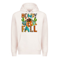 Pale Pink howdy fall Premium Hoodie - Zillion Design Studio