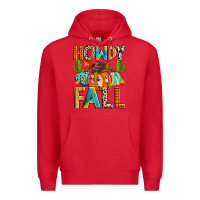 Red howdy fall Premium Hoodie - Zillion Design Studio
