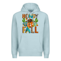 Blue Mist howdy fall Premium Hoodie - Zillion Design Studio