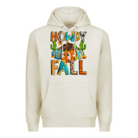 Oatmeal Heather howdy fall Premium Hoodie - Zillion Design Studio