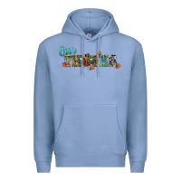 Colony Blue give thanks Premium Hoodie - RanaPortraitStore
