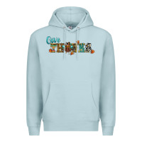 Blue Mist give thanks Premium Hoodie - RanaPortraitStore