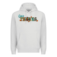 Dove Grey give thanks Premium Hoodie - RanaPortraitStore