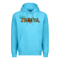 Ocean Blue give thanks Premium Hoodie - RanaPortraitStore