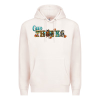 Pale Pink give thanks Premium Hoodie - RanaPortraitStore