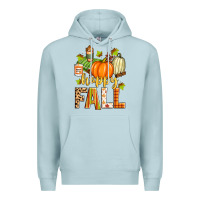 Blue Mist happy fall Premium Hoodie - Zillion Design Studio