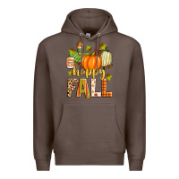 Coffee happy fall Premium Hoodie - Zillion Design Studio