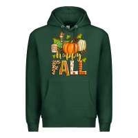 Sports Green happy fall Premium Hoodie - Zillion Design Studio
