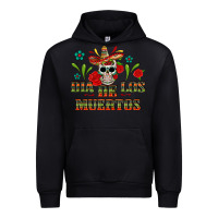 Black dia de los muertos Urban Hoodie - texasbilliewilder