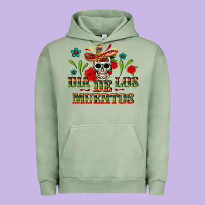Dia De Los Muertos Urban Hoodie Designed By Texasbilliewilder