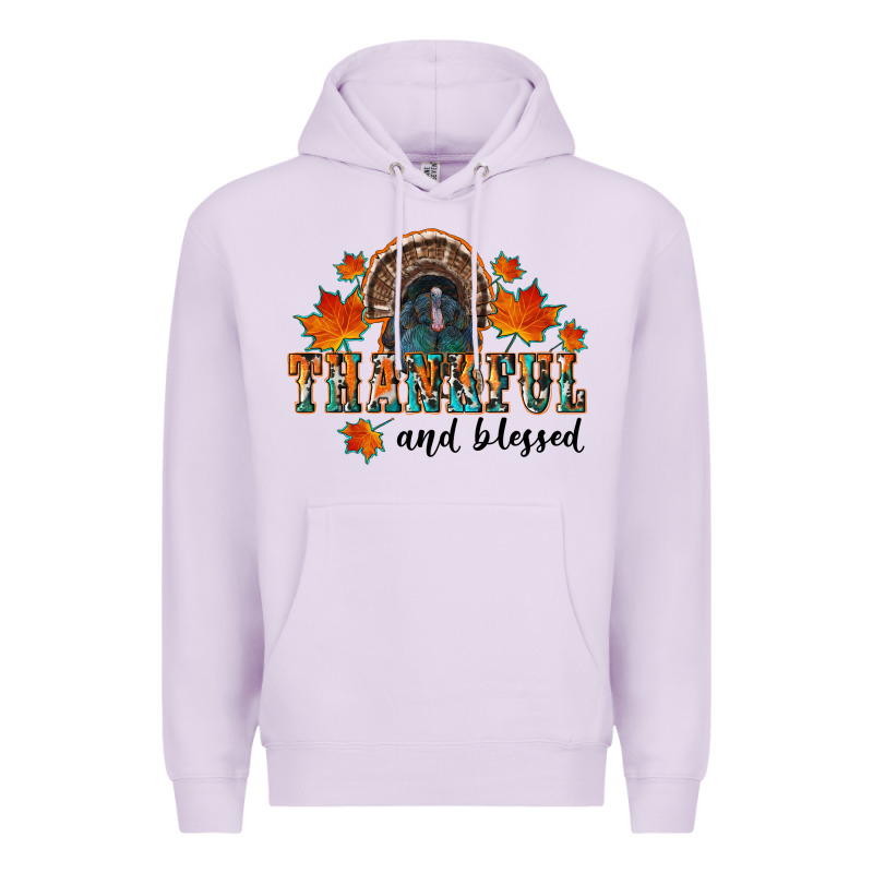 Thankful And Blessed Premium Hoodie by RanaPortraitStore | Teevron