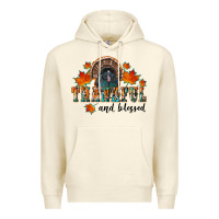 Sandshell thankful and blessed Premium Hoodie - RanaPortraitStore
