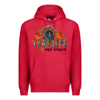 Cardinal thankful and blessed Premium Hoodie - RanaPortraitStore