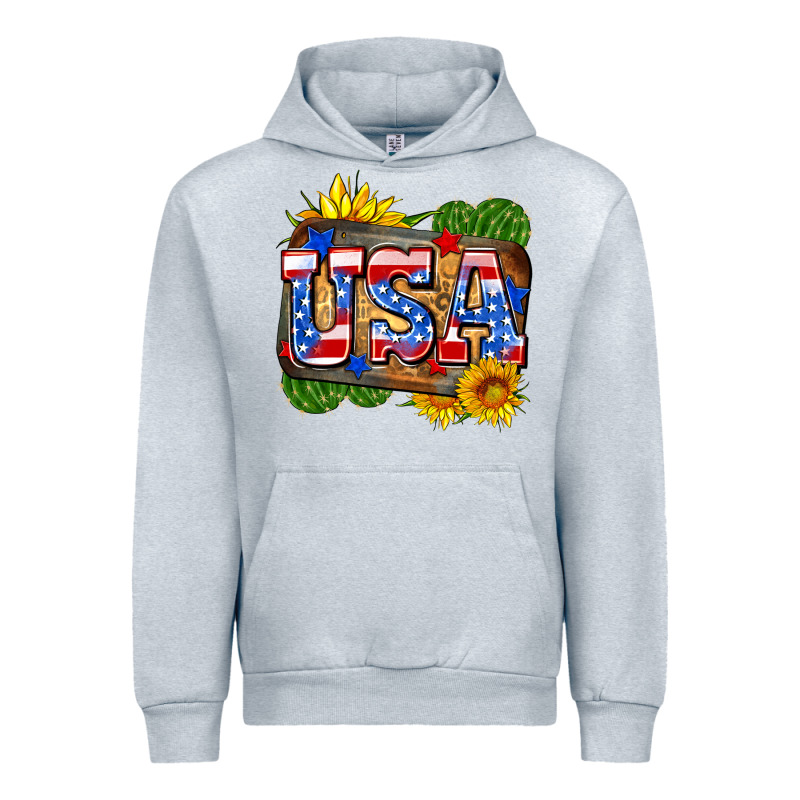 Usa Urban Hoodie by Zillion Design Studio | Teevron