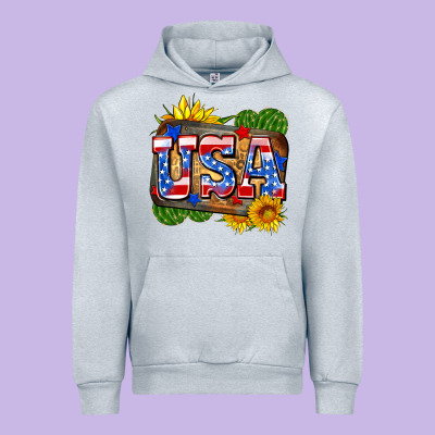 Usa Urban Hoodie Designed By Zillion Design Studio