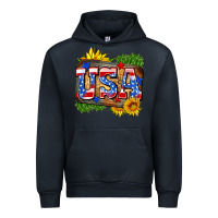 Navy usa Urban Hoodie - Zillion Design Studio