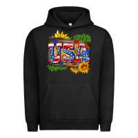 Pigment Black usa Urban Hoodie - Zillion Design Studio