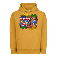 Pigment Peanut Butter usa Urban Hoodie - Zillion Design Studio
