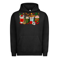 Pigment Black hispanic heritage month coffee cups Urban Hoodie - texasbilliewilder