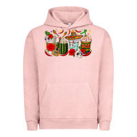 Pigment Salmon hispanic heritage month coffee cups Urban Hoodie - texasbilliewilder