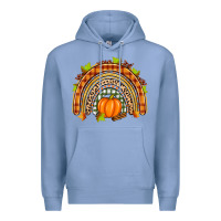 Colony Blue fall rainbow Premium Hoodie - Zillion Design Studio