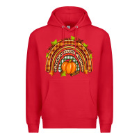 Red fall rainbow Premium Hoodie - Zillion Design Studio
