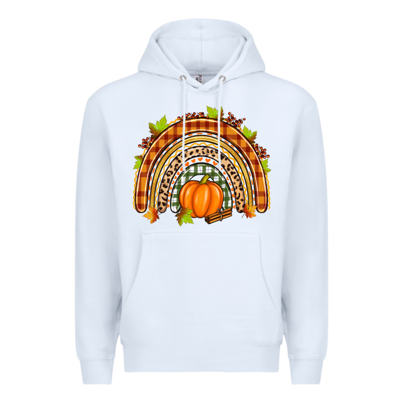 Fall Rainbow Premium Hoodie by Zillion Design Studio | Teevron