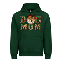 Forest Green dog mom shiba inu Urban Hoodie - RanaPortraitStore