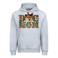 Heather Grey dog mom shiba inu Urban Hoodie - RanaPortraitStore