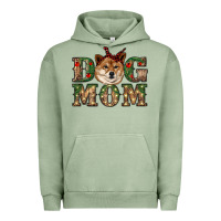 Pigment Oil Green dog mom shiba inu Urban Hoodie - RanaPortraitStore