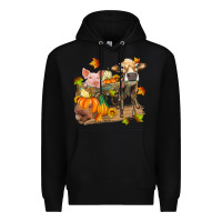 Black fall farm animals Premium Hoodie - Zillion Design Studio