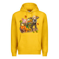 Lemon fall farm animals Premium Hoodie - Zillion Design Studio