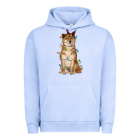 Pigment Grape Ice christmas lights shiba inu Urban Hoodie - RanaPortraitStore