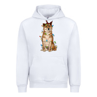 White christmas lights shiba inu Urban Hoodie - RanaPortraitStore