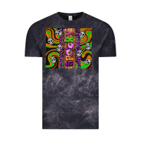 Cloud Black Spooky Vintage Tee - Artiststas