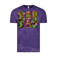 Cloud Purple Spooky Vintage Tee - Artiststas