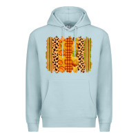 Blue Mist fall brushstroke Premium Hoodie - Zillion Design Studio