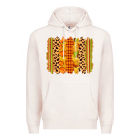 Pale Pink fall brushstroke Premium Hoodie - Zillion Design Studio