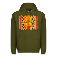 Army Green fall brushstroke Premium Hoodie - Zillion Design Studio