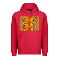 Cardinal fall brushstroke Premium Hoodie - Zillion Design Studio