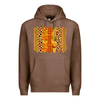 Chestnut fall brushstroke Premium Hoodie - Zillion Design Studio