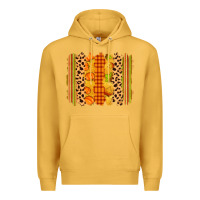 Mustard fall brushstroke Premium Hoodie - Zillion Design Studio