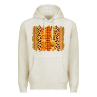Oatmeal Heather fall brushstroke Premium Hoodie - Zillion Design Studio
