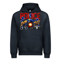 Navy police mom Urban Hoodie - Zillion Design Studio