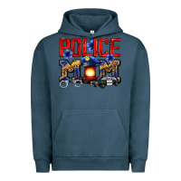 Pigment Midnight Navy police mom Urban Hoodie - Zillion Design Studio